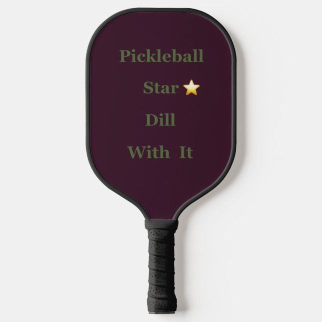 Raquette De Pickleball Pickball Star ⭐️ Dill Avec (Recto)