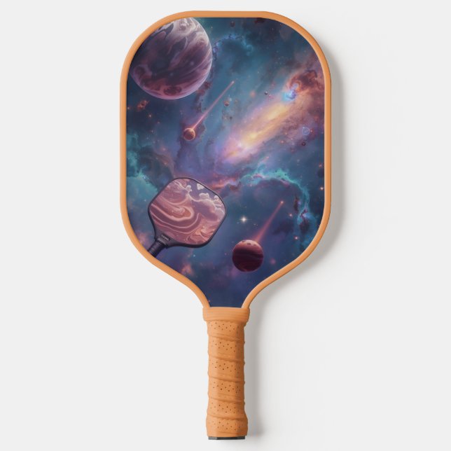 Raquette De Pickleball Pickleball cosmique - Art du monde (Recto)