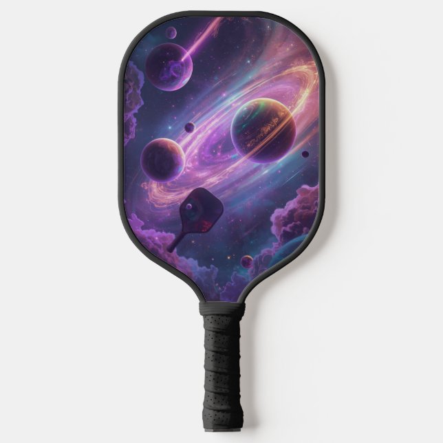 Raquette De Pickleball Pickleball cosmique - Art du monde (Recto)
