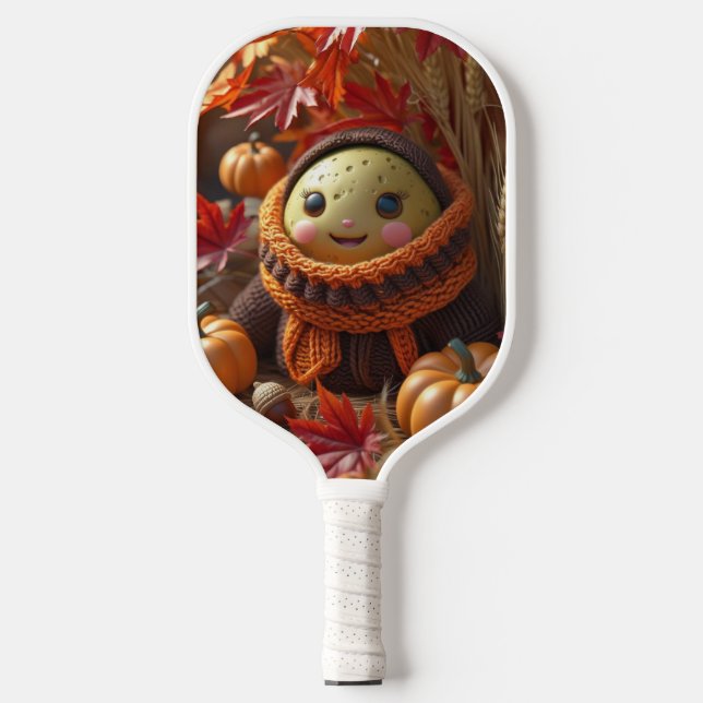 Raquette De Pickleball Pickleball de récolte d'automne - Cosy Court Vibes (Recto)
