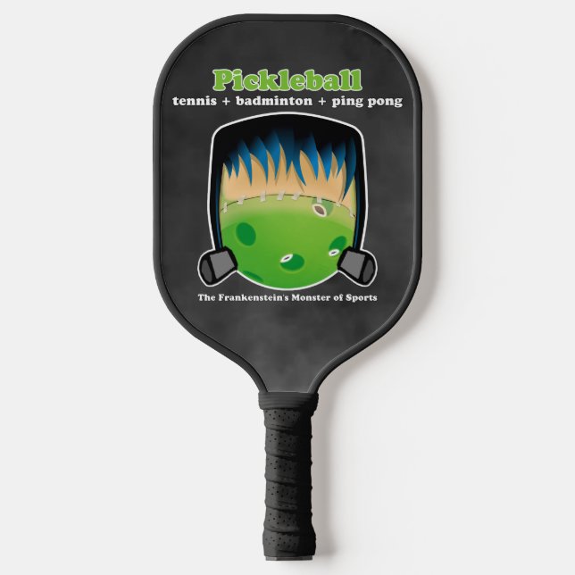 Raquette De Pickleball Pickleball est le monstre des sports de Frankenste (Recto)