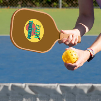 Raquette De Pickleball Pickleball est mon humour de lieu heureux drôle pa