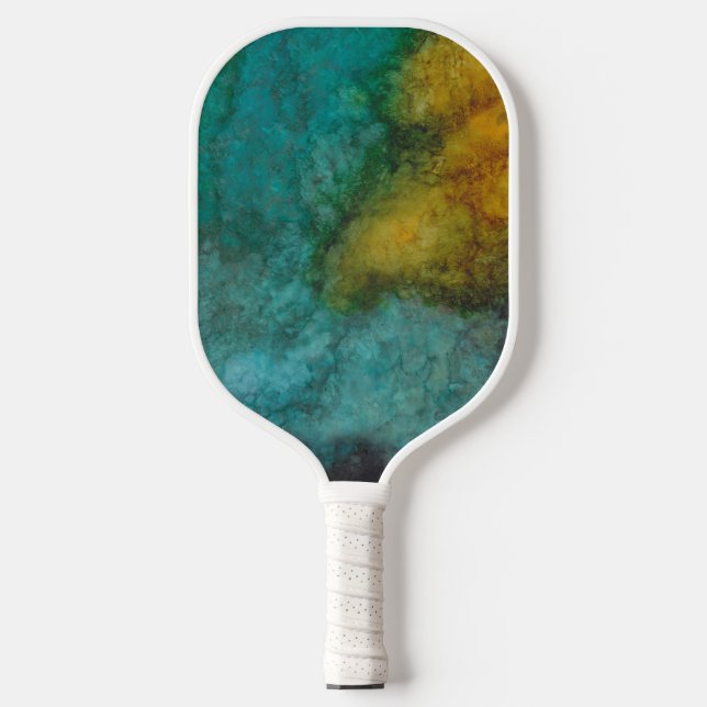 Raquette De Pickleball Pickleball Paddle Burst de couleurs (Recto)