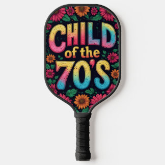 Raquette De Pickleball Pickleball Paddle Child Of The 70's - Custom Art