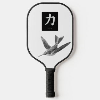Raquette De Pickleball Pickleball Paddle PERSONNALISÉ INITIAL ET HUMMINGB