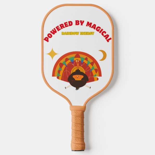 Raquette De Pickleball Pickleball Paddle – Rainbow  Thanksgiving 2025  (Recto)