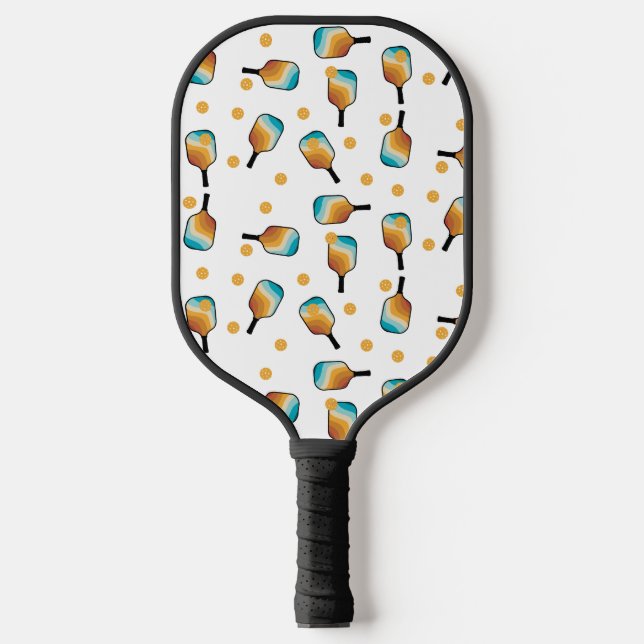 Raquette De Pickleball Pickleball Paddles & Ball Motif (Recto)