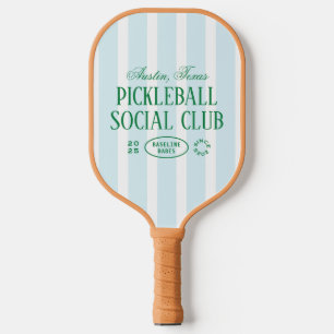 Raquette De Pickleball Pickleball Party Favoriser Green & Blue Sticker De