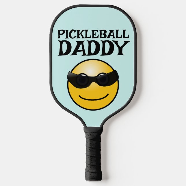 RAQUETTE DE PICKLEBALL PICKLEBALL PÈRE DADDY FUNNY PADDLE (Recto)