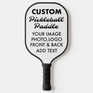 Raquette De Pickleball PICKLEBALL personnalisé Blanc, NOIR