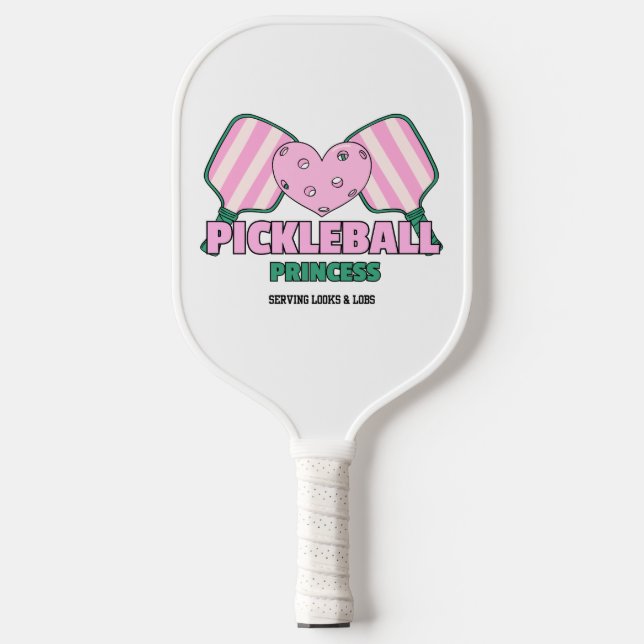 Raquette De Pickleball Pickleball Princess Servant des regards & des lobs (Recto)