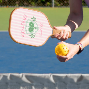 Raquette De Pickleball Pickleball Queen Nom personnalisé Monogramme