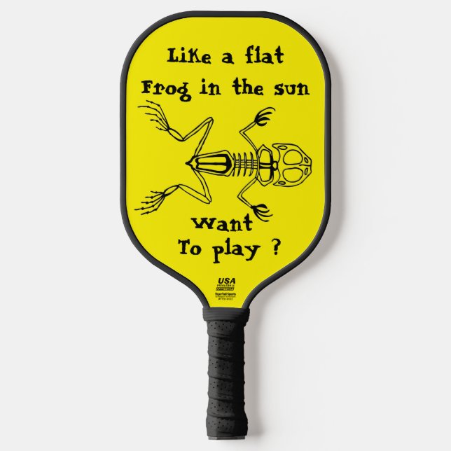 Raquette De Pickleball Pickleball veut jouer (Recto)