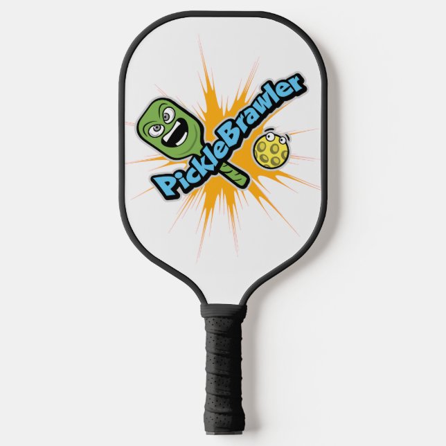 Raquette De Pickleball PinceauBrawler (Recto)