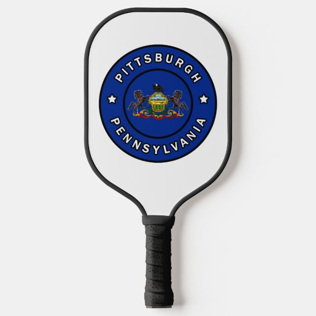 Raquette De Pickleball Pittsburgh Pennsylvanie (Recto)