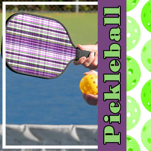 Raquette De Pickleball Plaid Lilac Violet - Tons Légers