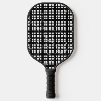 Raquette De Pickleball Plaqué noir et blanc avec des chaussettes d'équipa