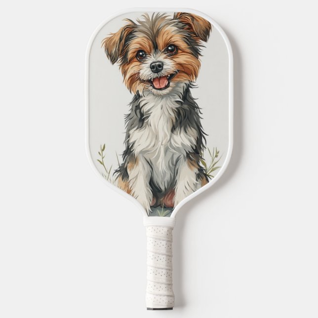 Raquette De Pickleball Playful Puppy Pickleball Paddle (Recto)