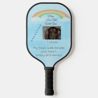 Raquette De Pickleball Playing in the Light Beyond the Rainbow