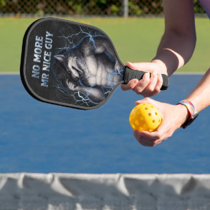 Raquette De Pickleball Plus de Monsieur Gentil Mec Drôle de Mème de Loup