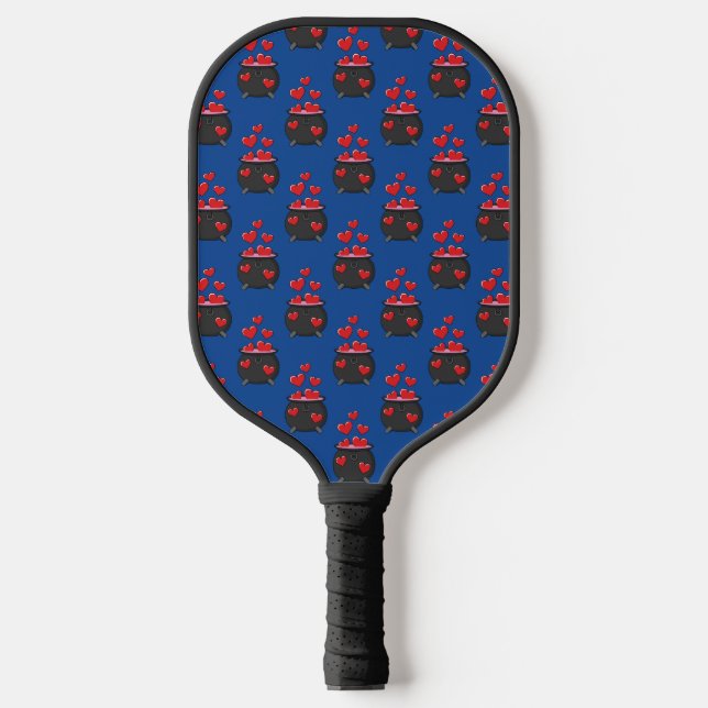 Raquette De Pickleball Potion d'amour des coeurs (Recto)