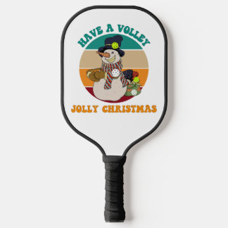 Raquette De Pickleball Prenez un Noël Volley Jolly. Funny Pickleball