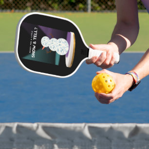 Raquette De Pickleball Prêt pour un peu de neige et dire à Discoball Snow