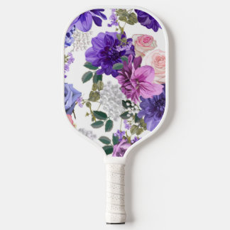 Raquette De Pickleball Purple Japonais Fleurs Pickle Ball