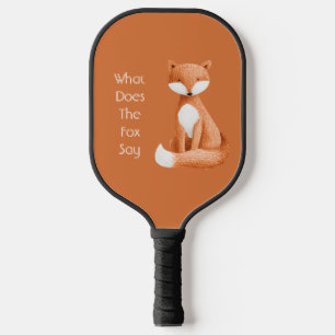 Raquette De Pickleball Que dit le renard ?