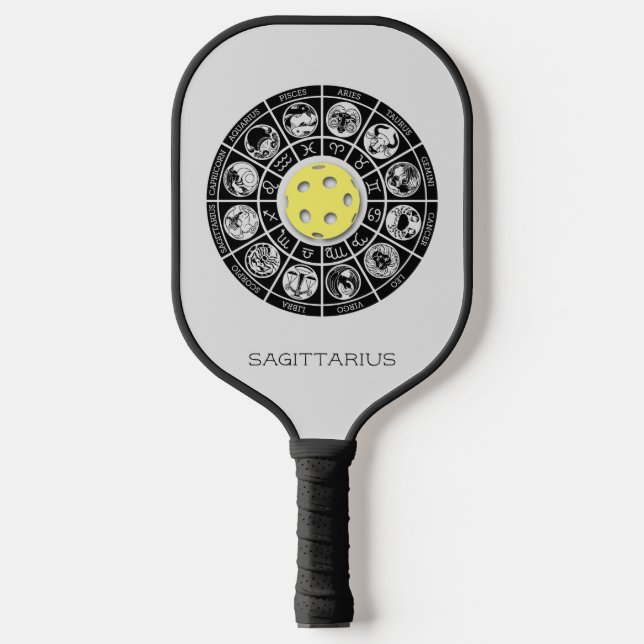 Raquette De Pickleball Quel est votre signe ? (informer les gens) (Recto)