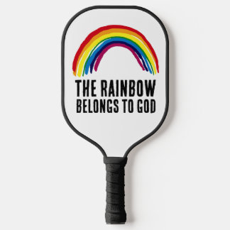 RAQUETTE DE PICKLEBALL RAINBOW APPARTIENT À DIEU PICKLEBALL PADDLE
