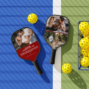 Raquette De Pickleball Raisons pour lesquelles je t'aime   3 Photo