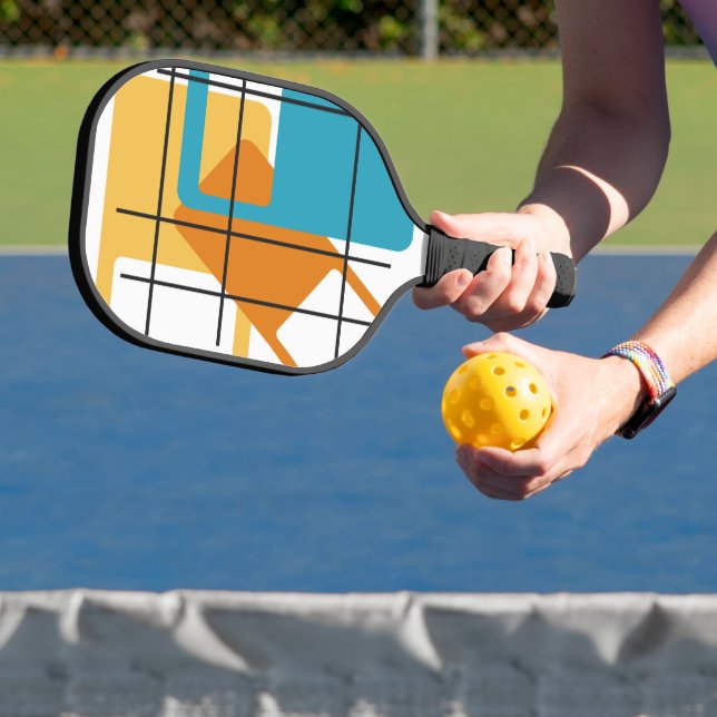Raquette De Pickleball Rectangles de grille (Insitu)
