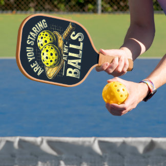 Raquette De Pickleball Regardez-Vous Mes Balles - Vêtements de Pickleball