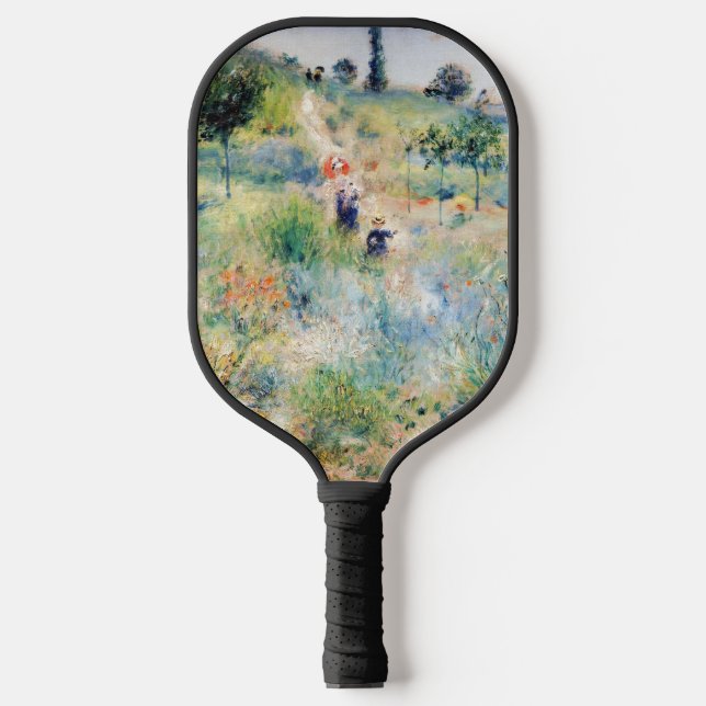 Raquette De Pickleball Renoir - Chemin menant à travers l'herbe haute (Recto)