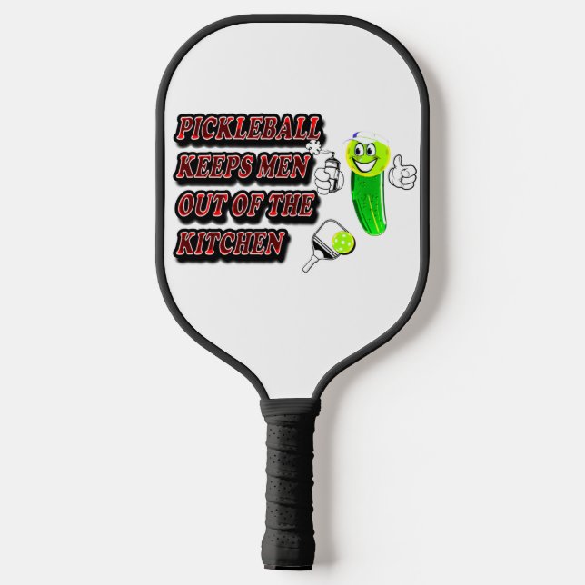 Raquette De Pickleball Restez à l'écart du Pickleball de cuisine (Verso)