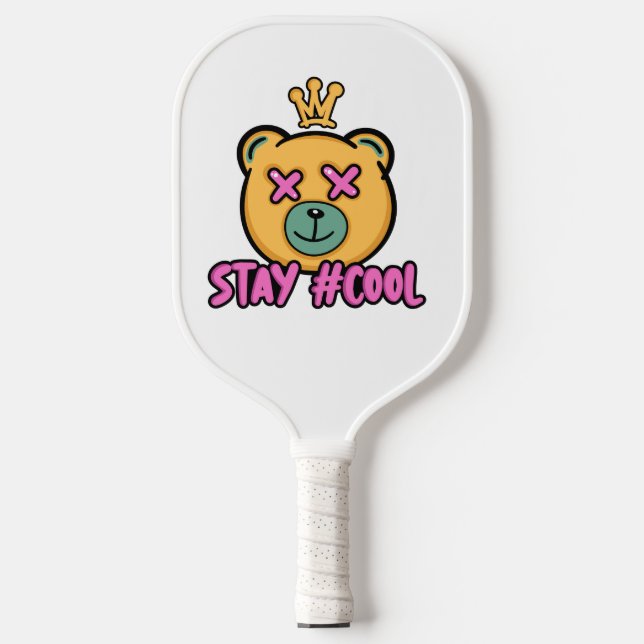 Raquette De Pickleball Restez Cool - Chill Out in Style! (Recto)