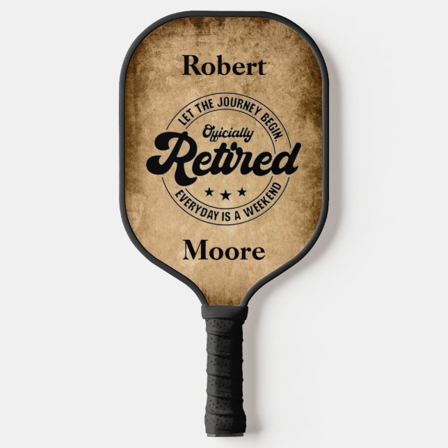 Raquette De Pickleball Retraite (Recto)