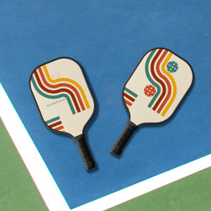 Raquette De Pickleball Retro Revival : Découvrez le les années 70 avec le