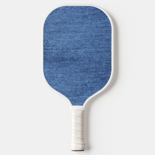 Raquette De Pickleball Revêtement bleu blanc Denim - Regarder l'image