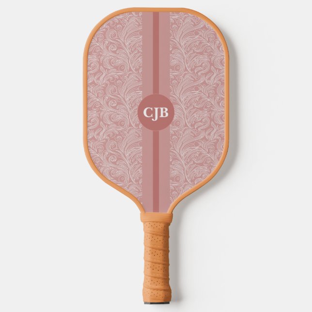 Raquette De Pickleball Rose Abstrait personnalisé (Recto)