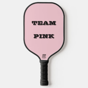 Raquette De Pickleball Rose Bubble-Gum Joli et Délicieux Couleur Uni