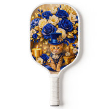 Raquette de Pickleball Royale Bleue Rose Chatons