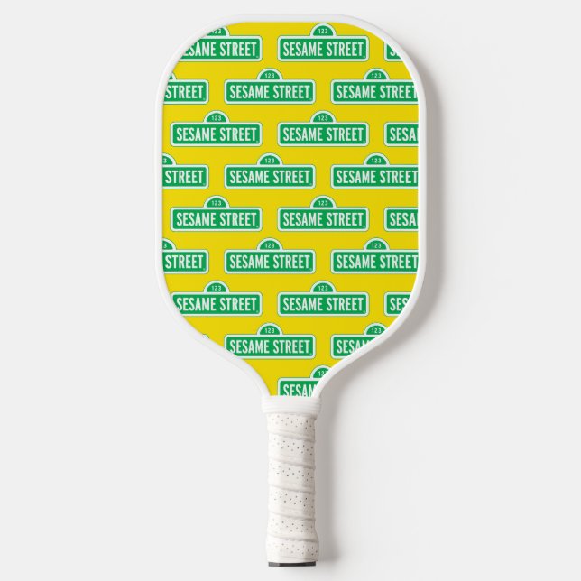 Raquette De Pickleball Rue Sésame | Logo vert (Recto)