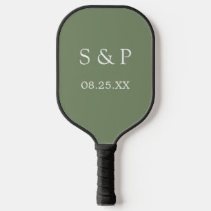 Raquette De Pickleball Sage Green Mariage Pickleball Paddle
