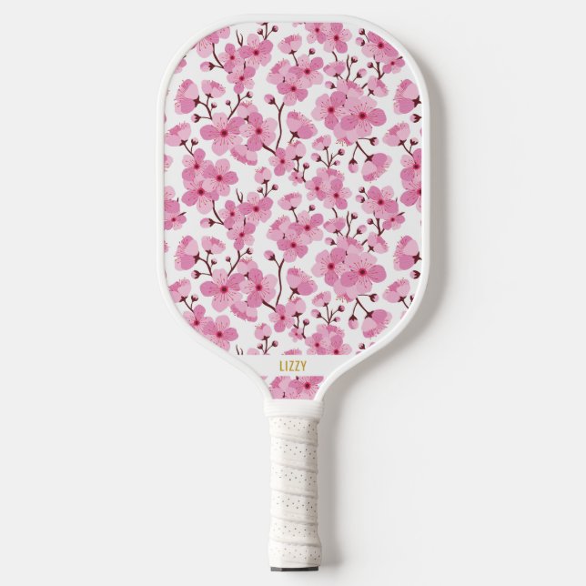 Raquette De Pickleball Sakura rose (Recto)