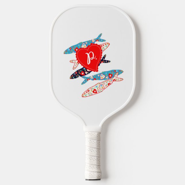 Raquette De Pickleball Sardines portugaises (Recto)