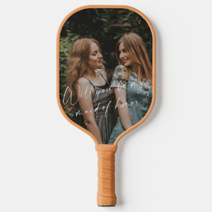 Raquette De Pickleball Serez-vous ma servante d'honneur Photo Proposition