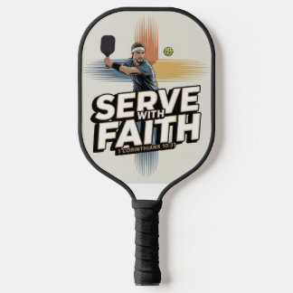 Raquette De Pickleball Serve With Faith Christian Pickleball Paddle