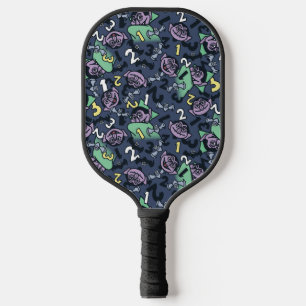 Raquette De Pickleball Sésame Sésame Count von Count Doodle Motif